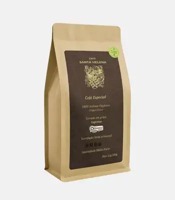 Cafe especial orgânico em grãos