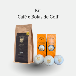 Kit Café e Bolas de Golfe