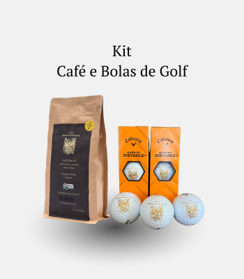 Kit Café e Bolas de Golfe