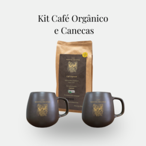 Kit Café Orgânico e Canecas